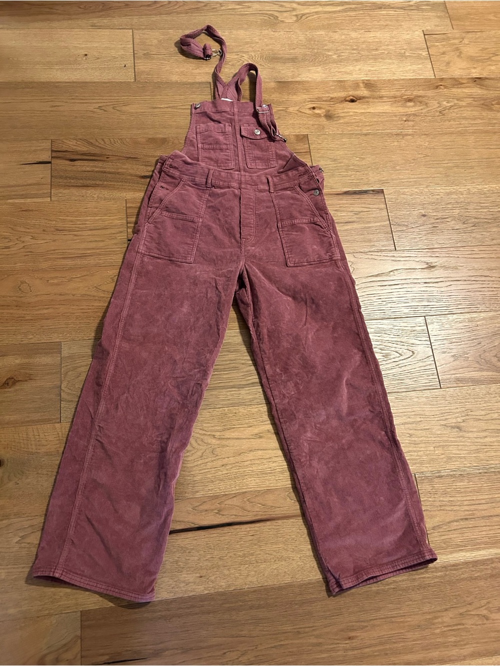 American Eagle Outfitters Mauve Corduroy Overalls